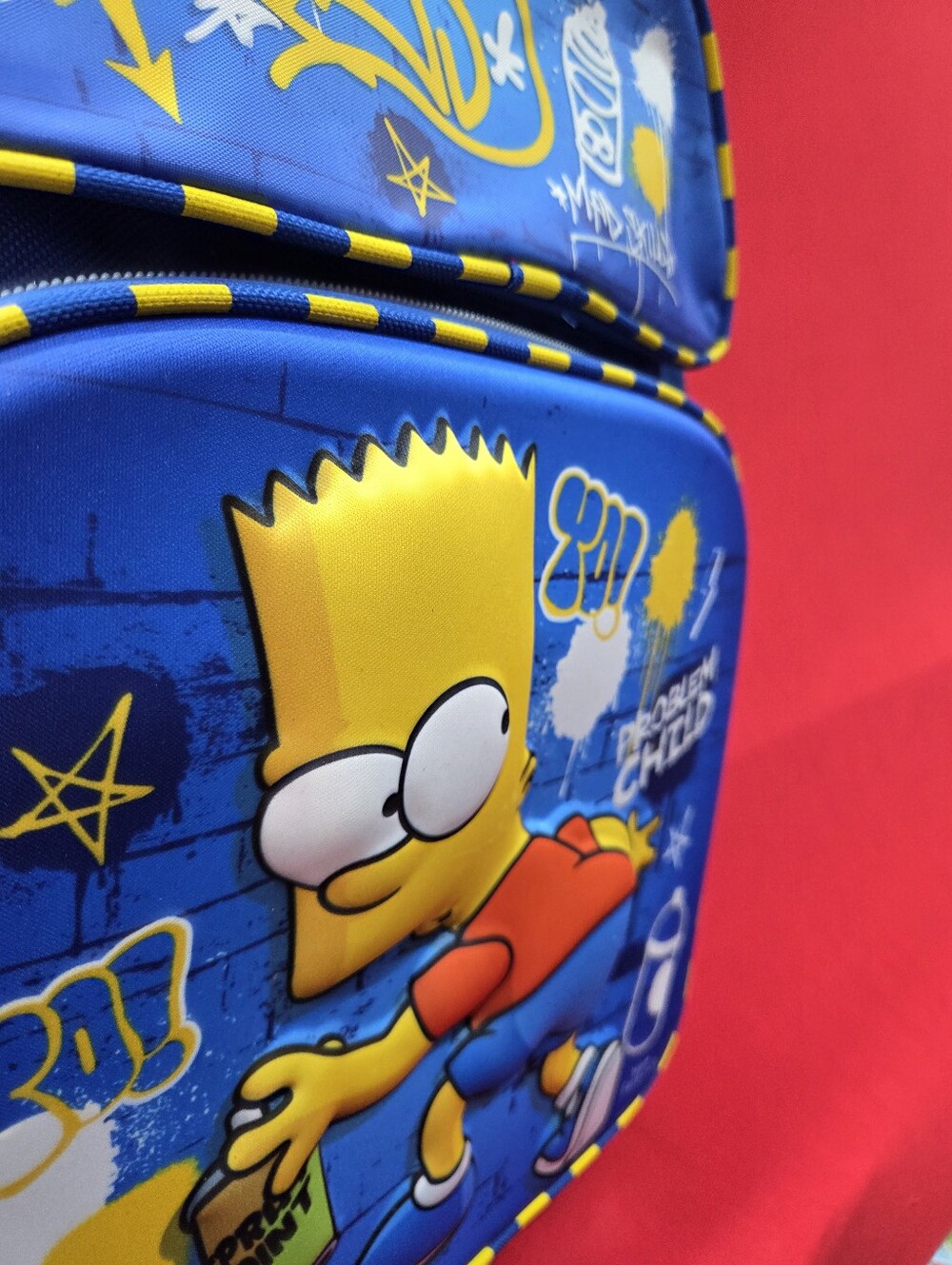 Bart Simpson Backpack - Picture 3 of 9